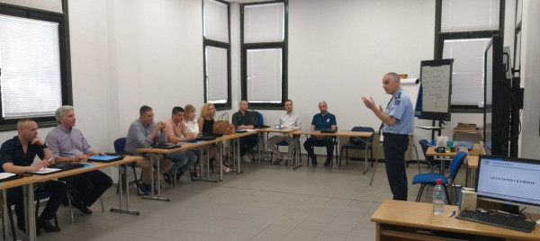 Αξιωματικοί Ελληνικής Αστυνομίας σε εκπαίδευση στην Κύπρο