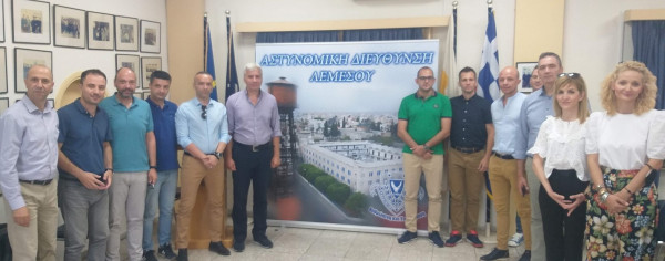 Αξιωματικοί Ελληνικής Αστυνομίας σε εκπαίδευση στην Κύπρο