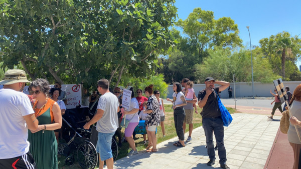 Διαμαρτυρία για το Τοπικό Σχέδιο Ακάμα