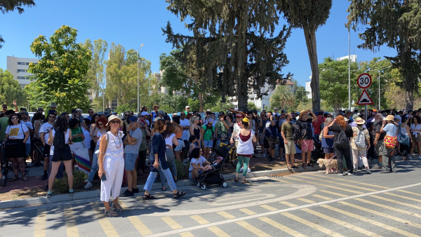 Διαμαρτυρία για το Τοπικό Σχέδιο Ακάμα