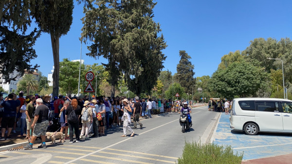 Διαμαρτυρία για το Τοπικό Σχέδιο Ακάμα