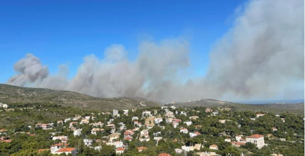 πυρκαγια πεντελη