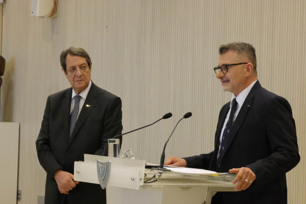 τελετή διορισμού Γιάννη Τουμαζή