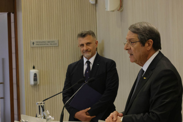 τελετή διορισμού Γιάννη Τουμαζή