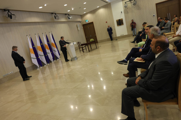τελετή διορισμού Γιάννη Τουμαζή