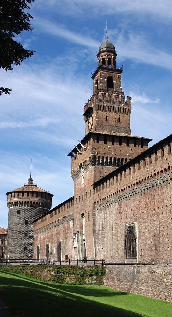 Το μεσαιωνικό κάστρο Castello Sforzesco