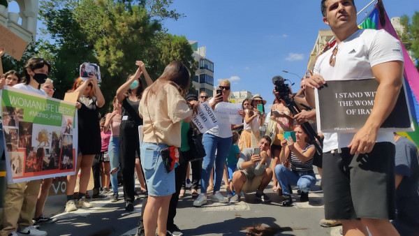 διαμαρτυρία Λευκωσία Ιράν