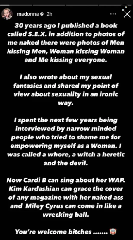 madonna
