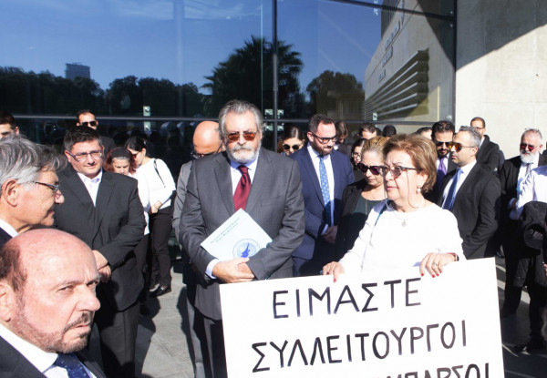 διαμαρτυρία δικηγοροί