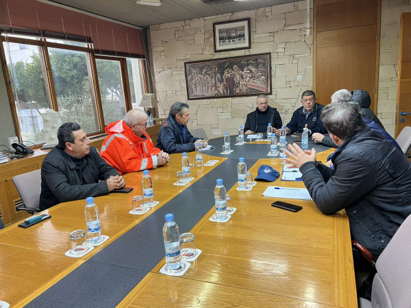 σύσκεψη Νίκος Νουρής Δήμος Παραλιμνίου