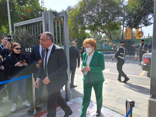 Ο απερχόμενος Υπουργός Υγείας και η Γενική Διευθύντρια του Υπουργείου