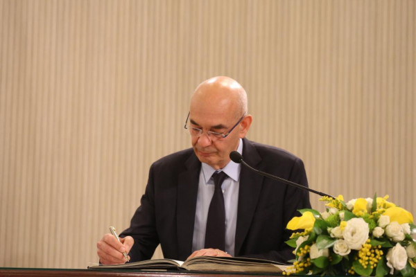 Υπουργός Μεταφορών, Επικοινωνιών και Έργων Αλέξης Βαφειάδης