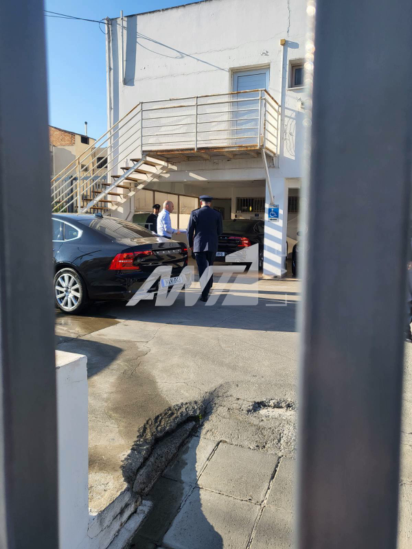 Η άφιξη του Αρχηγού στο Υπουργείο Δικαιοσύνης
