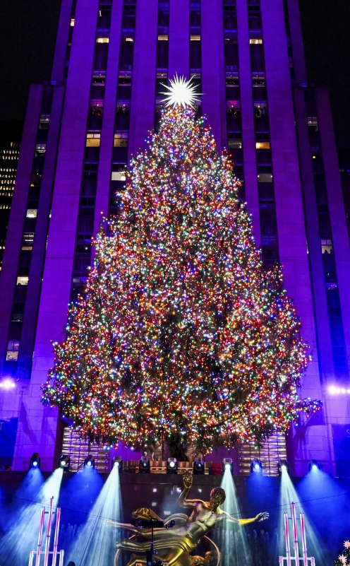 Το χριστουγεννιάτικο δέντρο στο Rockefeller Center
