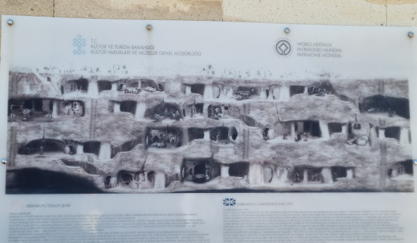 Υπόγεια πόλη_Ντερίνκουγιου_Καππαδοκία