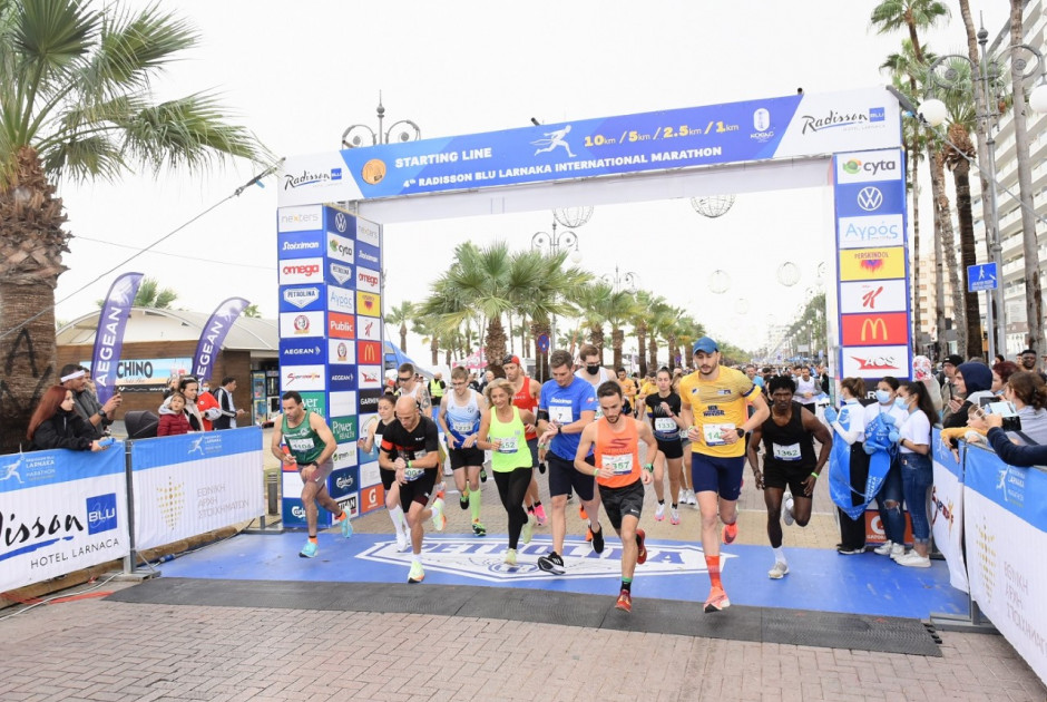 Οι κυκλοφοριακές Ρυθμίσεις για τον Radisson Blu Διεθνή Μαραθώνιο Λάρνακας