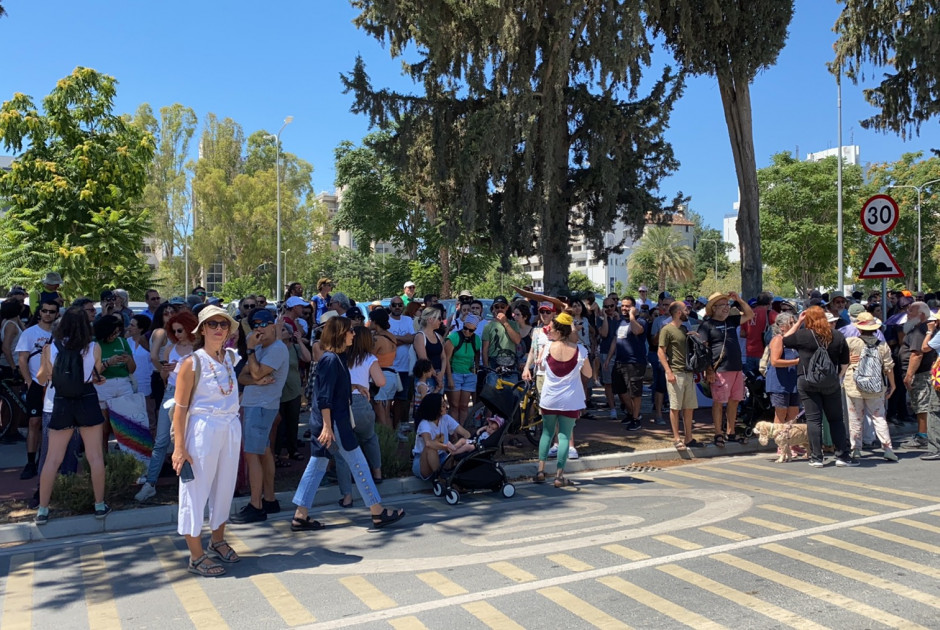 Διαμαρτυρία για το Τοπικό Σχέδιο Ακάμα