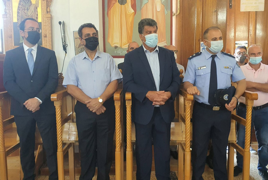 Νίκος Χριστοδουλίδης μνημόσυνο