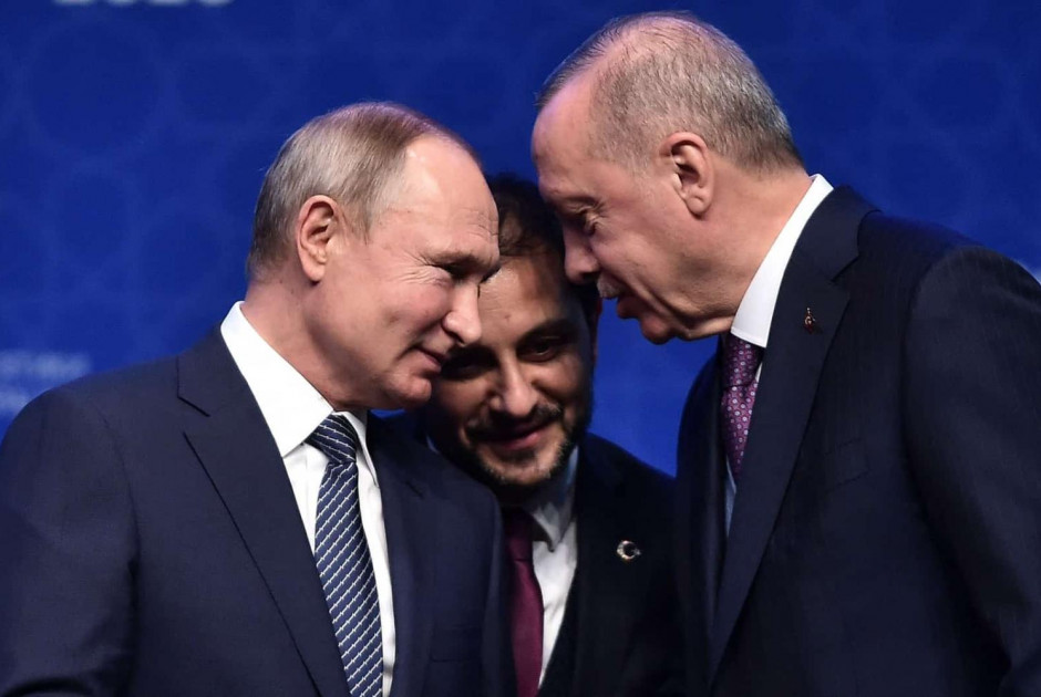Ρετζέπ Ταγίπ Ερντογάν Βλαντιμίρ Πούτιν