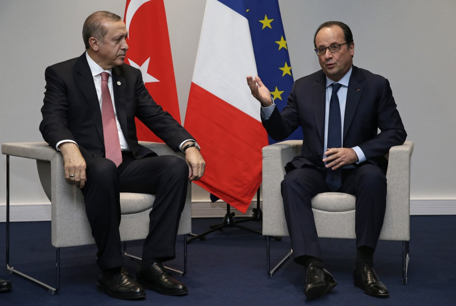 Φρανσουά Ολάντ Ρετζέπ Ταγίπ Ερντογάν