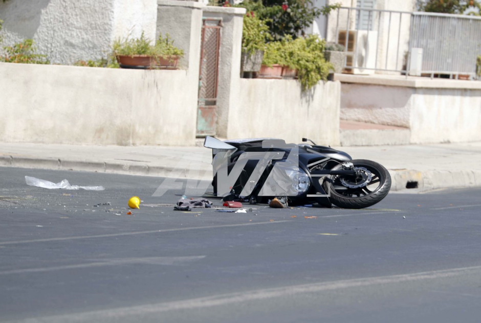 Τροχαιο μοτοσικλετα λευκωσια
