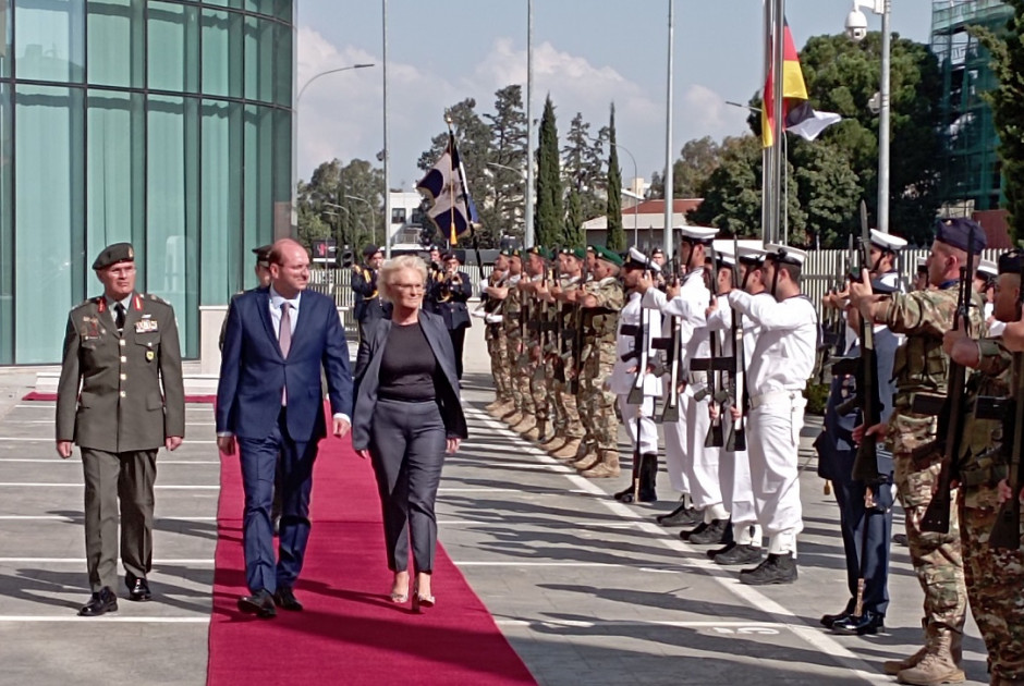 Υπουργοί Άμυνας Κύπρου Γερμανίας