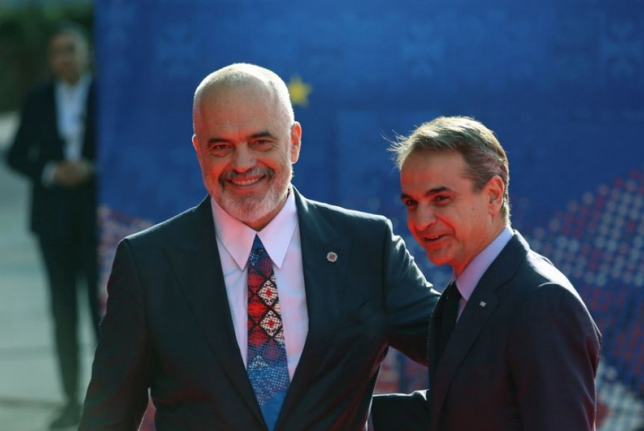 Κυριάκος Μητσοτάκης Έντι Ράμα