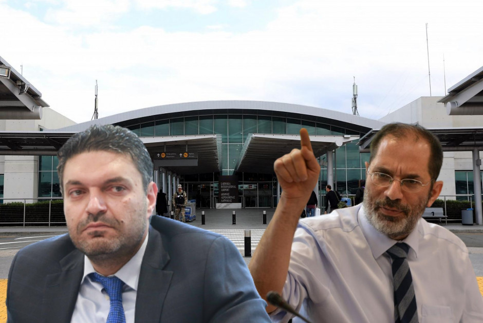 Κωνσταντίνος Πετρίδης Οδυσσέας Μιχαηλίδης Αεροδρόμιο Λάρνακας