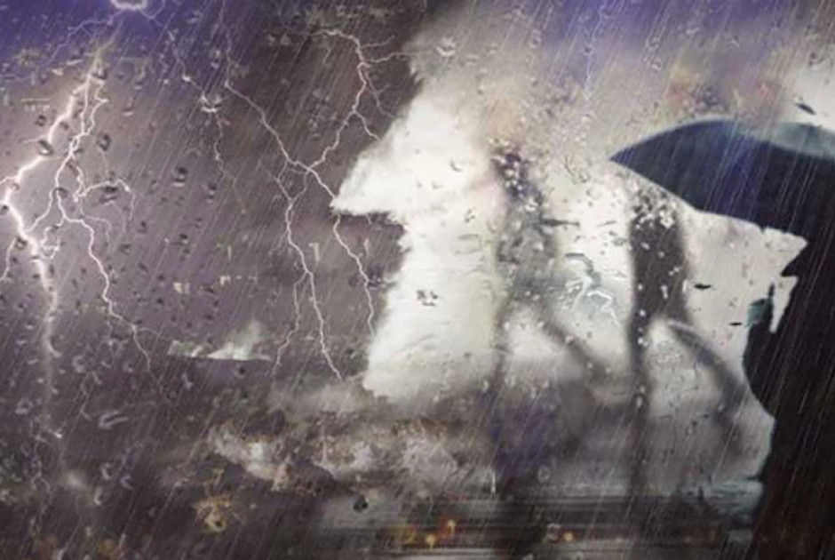 Σε ισχύ κίτρινη προειδοποίηση για ισχυρές καταιγίδες - Δείτε ποιες περιοχές επηρεάζονται