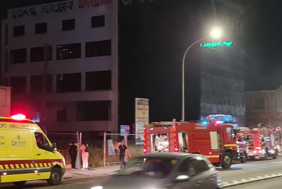 πυρκαγιά εγκαταλελειμένο κτίριο Αγίου Αντωνίου