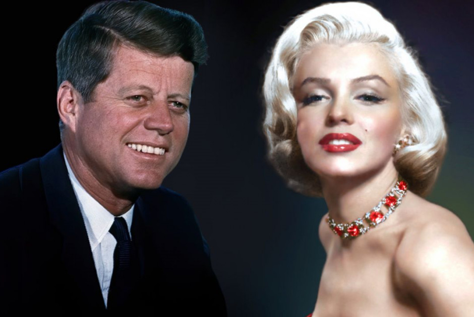 Φωτογραφία μοντάζ των Marilyn Monroe & John F. Kennedy από την ιστοσελίδα www.uol.com.