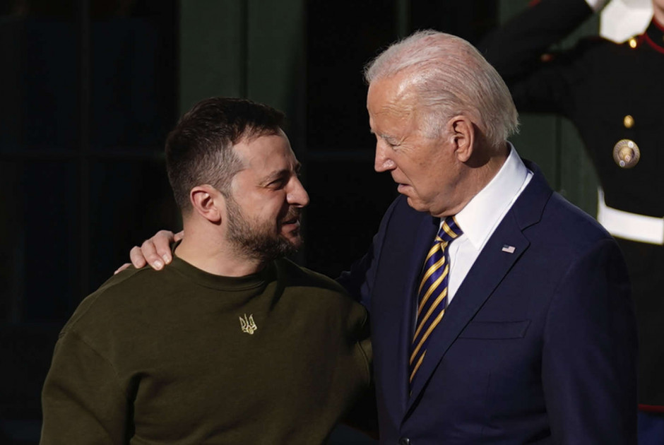 Βολοντίμιρ Ζελένσκι Τζο Μπάιντεν