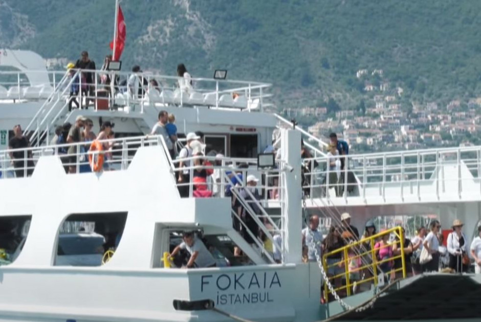 Λέσβος Τούρκοι τουρίστες