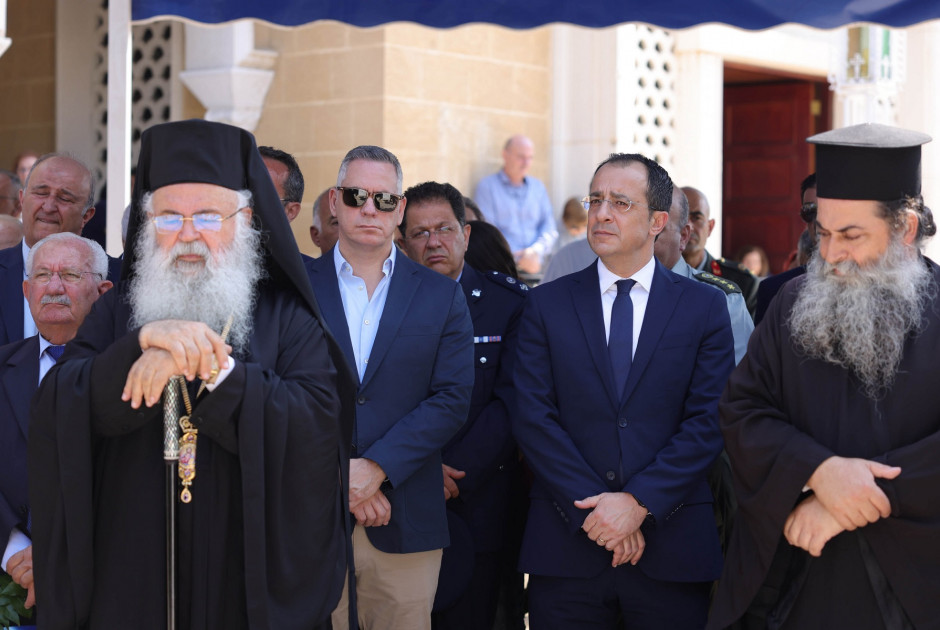 Νίκος Χριστοδουλίδης Αρχιεπίσκοπος Γεώργιος