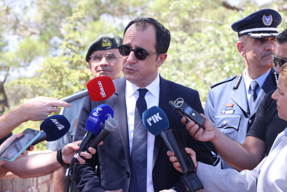 Χριστοδουλίδης δημοσιογράφοι