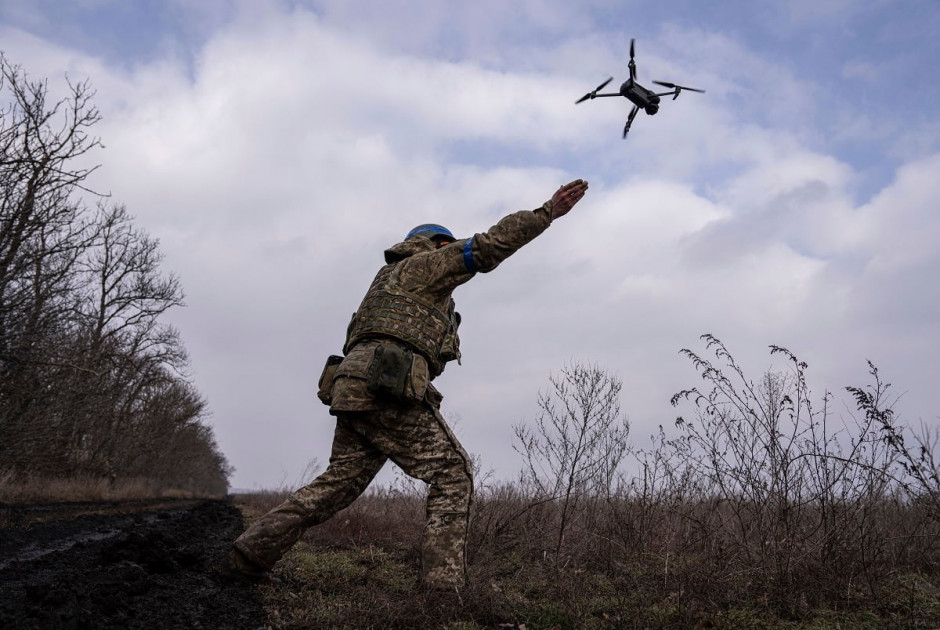 Ρωσία Ουκρανία drones