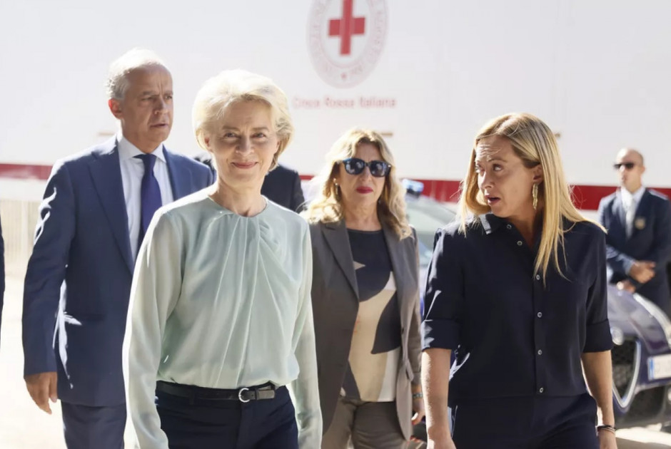 Ούρσουλα φον ντερ Λάιεν Τζόρτζια Μελόνι