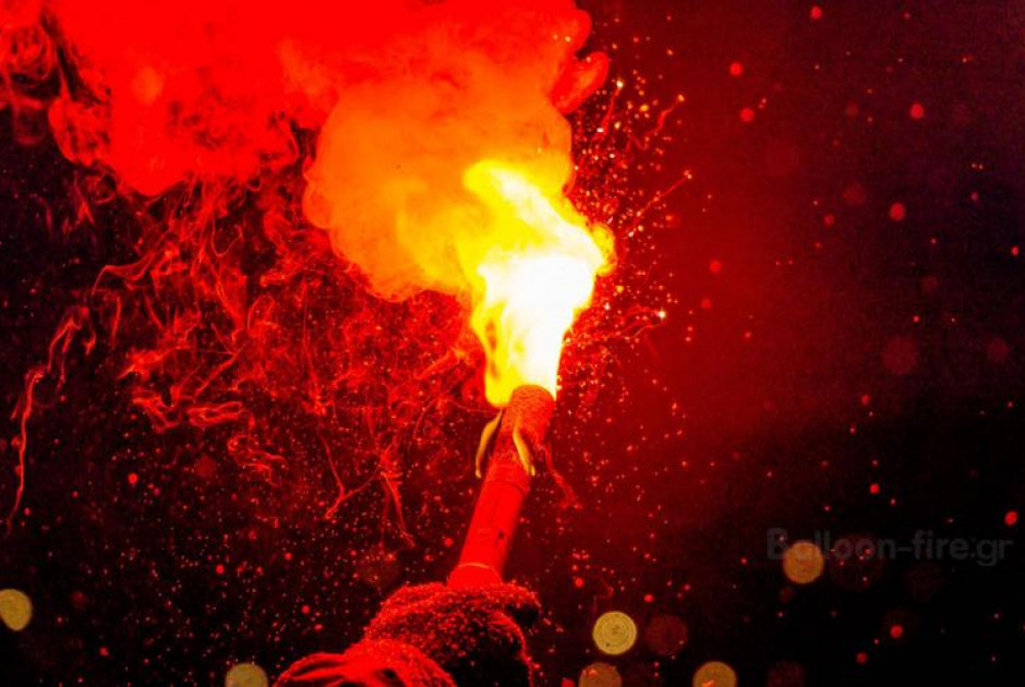 Σύλληψη οπαδού για κατοχή πυρσών πριν τον αγώνα Πάφου