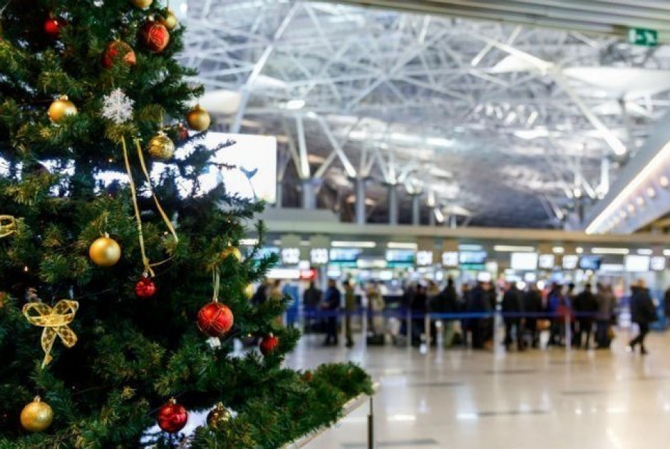 Αυξημένη κίνηση στα κυπριακά αεροδρόμια την εορταστική περίοδο