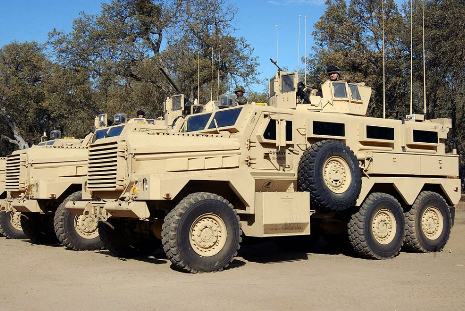 mine resistant ambush protected, MRAPs