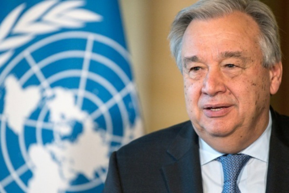 Γκουτέρες σε Έρχιουρμαν: «Ανυπομονώ να εργαστούμε για μόνιμη λύση»