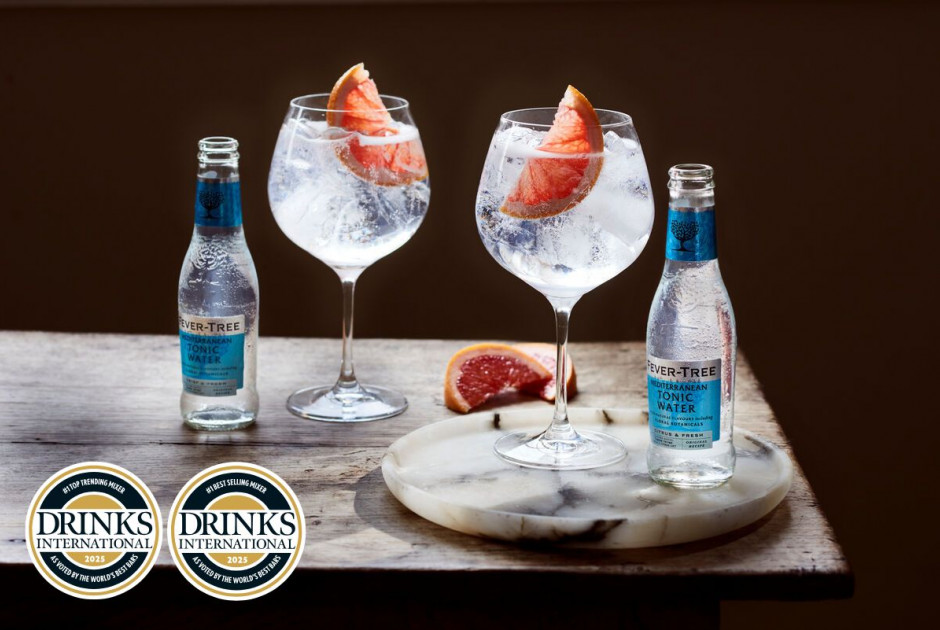 Fever-Tree: Νο1 Best Selling No1 Top Trending mixer brand για 11η συνεχόμενη χρονιά