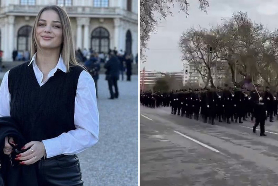 «Κλαούντια σε αγαπώ»: Σπουδαστές της ΣΣΑΣ φώναξαν σύνθημα για την 22χρονη που χάθηκε στα Τέμπη (ΒΙΝΤ