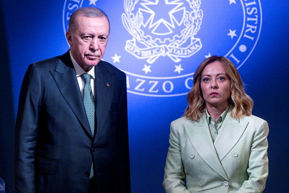 «Είμαστε έτοιμοι να συνεργαστούμε στα ενεργειακά στη Μεσόγειο», είπε ο Ερντογάν στη Ρώμη