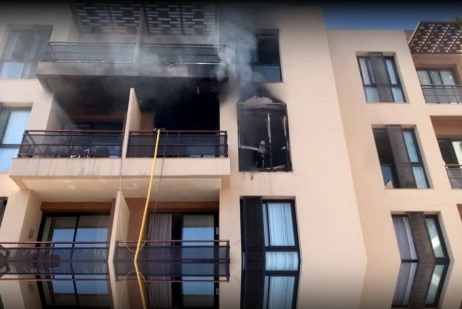 ΒΙΝΤΕΟ: Ξέσπασε πυρκαγιά στο ξενοδοχείο του Κριστιάνο Ρονάλντο