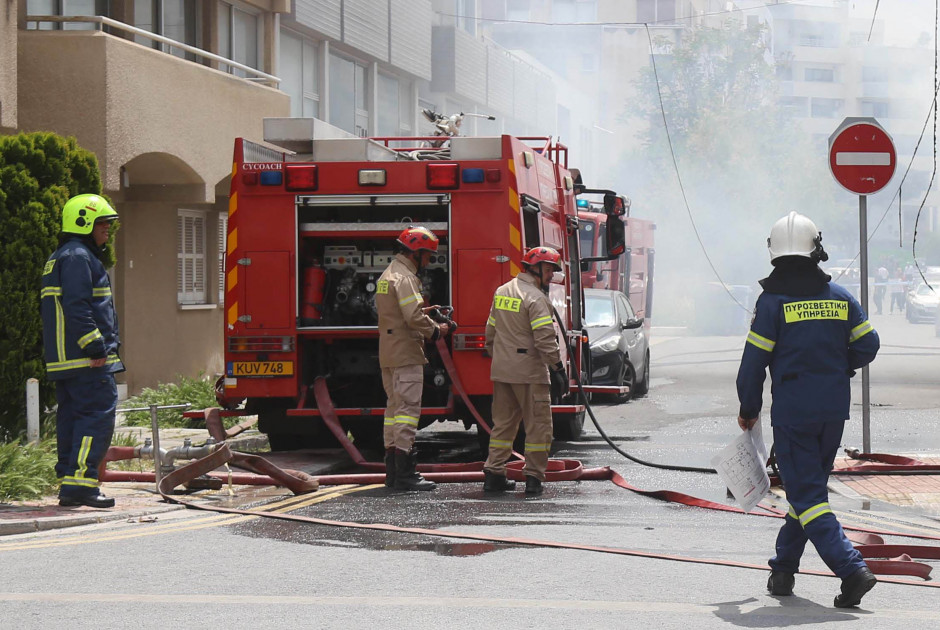 Εμπρησμός εγκαταλελειμμένου υποστατικού στον Ύψωνα μέρα μεσημέρι