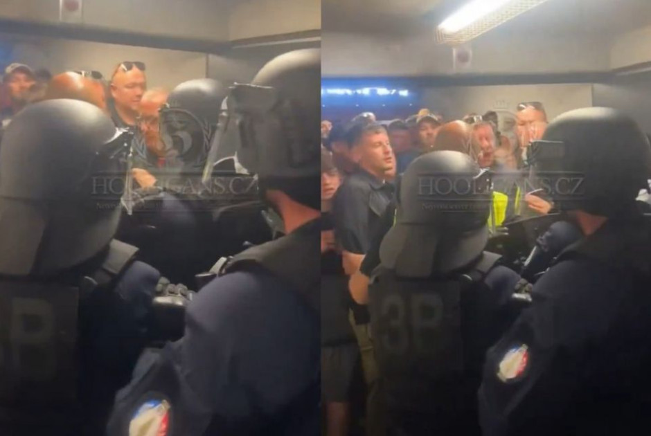 Η γαλλική αστυνομία έκανε χρήση σπρέι πιπεριού για να εμποδίσει τους οπαδούς της Γιουνάιτεντ να βγου