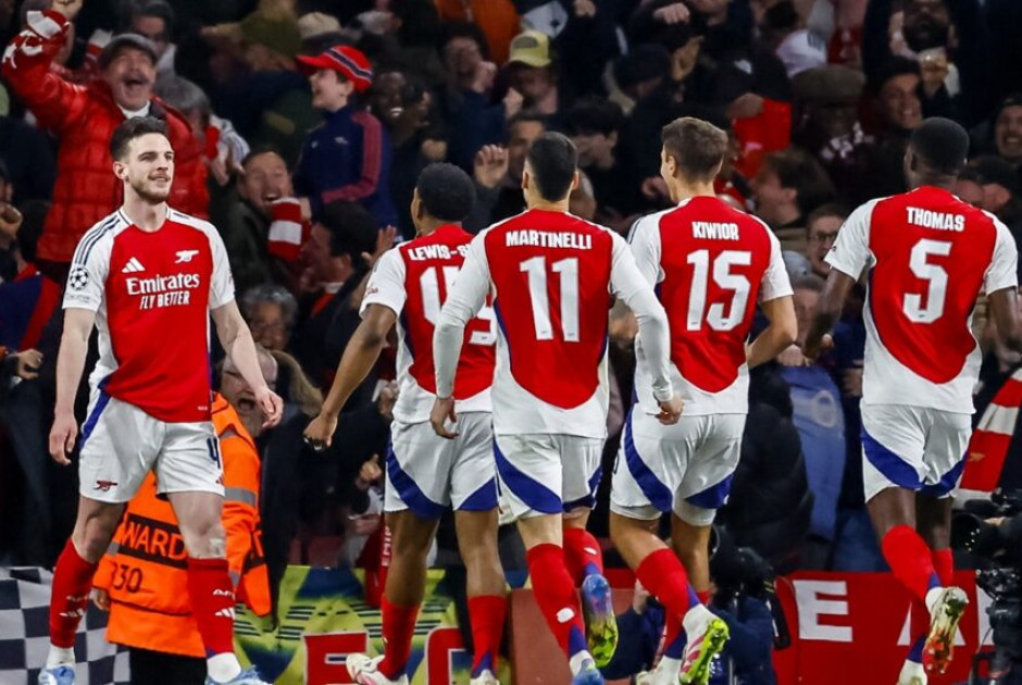 Champions League: Σαρωτική η Άρσεναλ επί της Ρεάλ με «κανονιές» του Ράις – Διπλό πρόκρισης στο Μόναχ