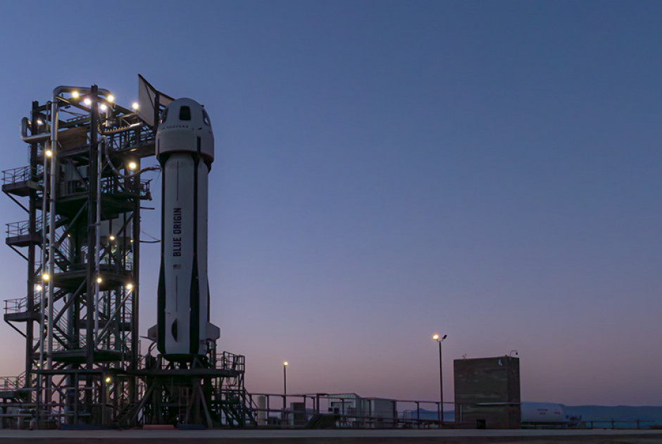 Η εκτόξευση του πυραύλου της Blue Origin στο διάστημα (ΒΙΝΤΕΟ)