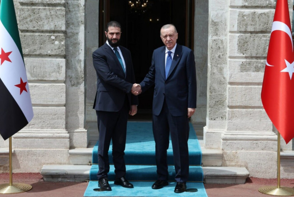 Με τον Αλ Σάρα συναντήθηκε ο Ερντογάν